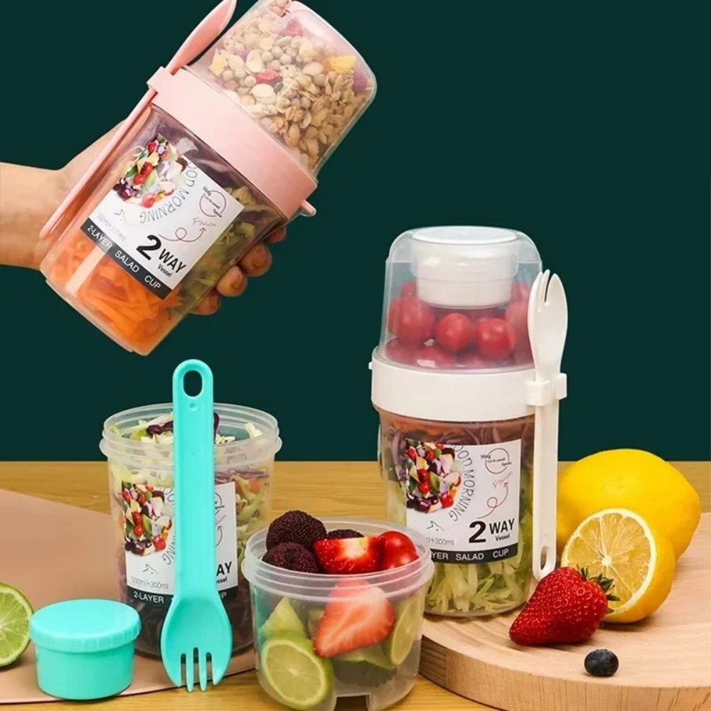 Baby Food Oatmeal - Taşınabilir Salata Kabı Kahvaltı Kabı Yiyecek
