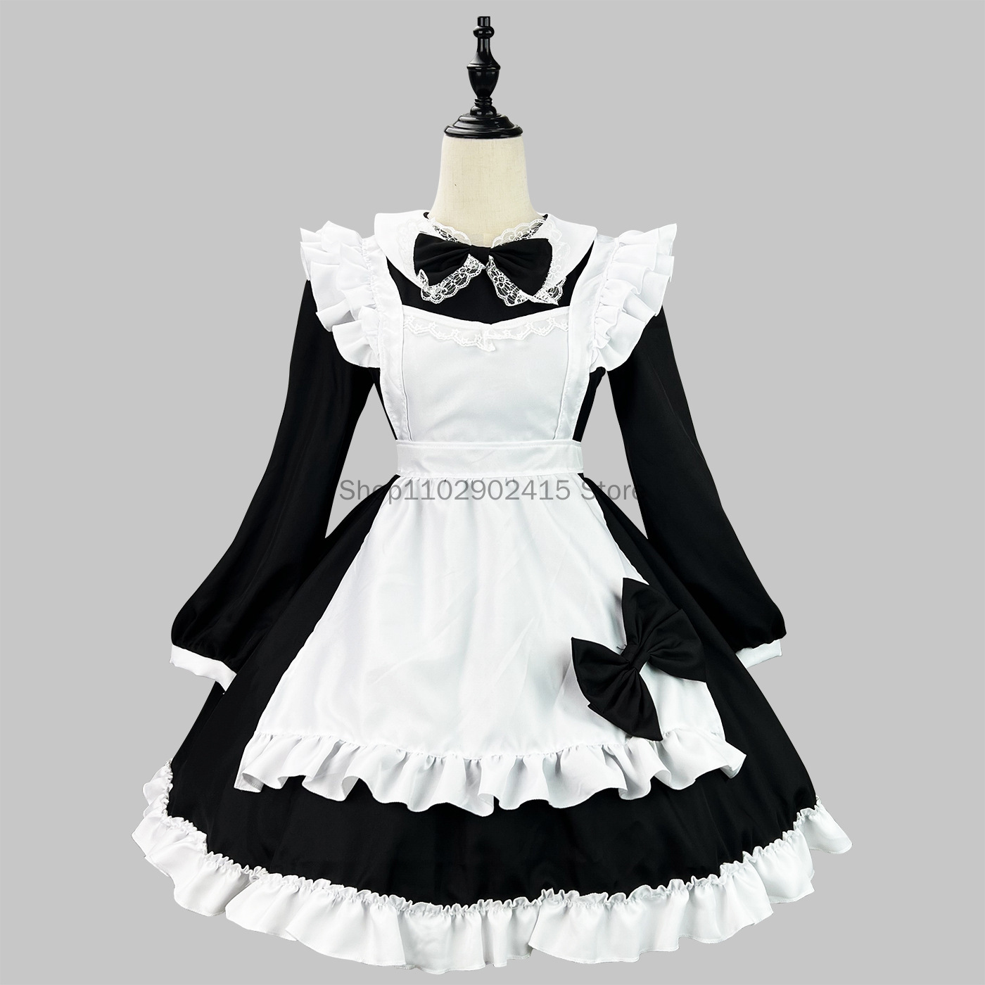Bib Long Sleeve - Japon hizmetçi Cosplay sevimli Lolita parti