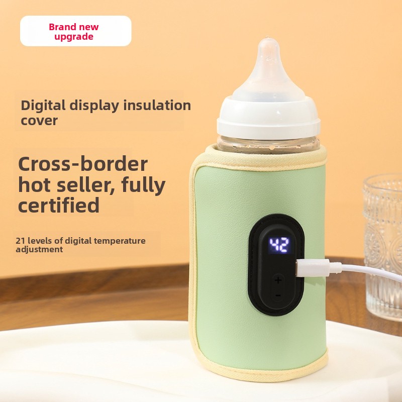 Baby Food Warmer - Taşınabilir Dijital Ekranlı Bebek Biberon Isıtıcı