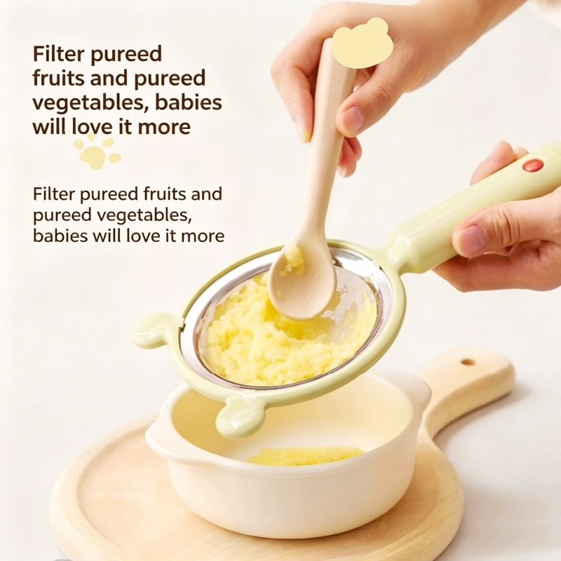 Baby Food Strainer - Soya Sütü Filtre Eleği 304 Paslanmaz