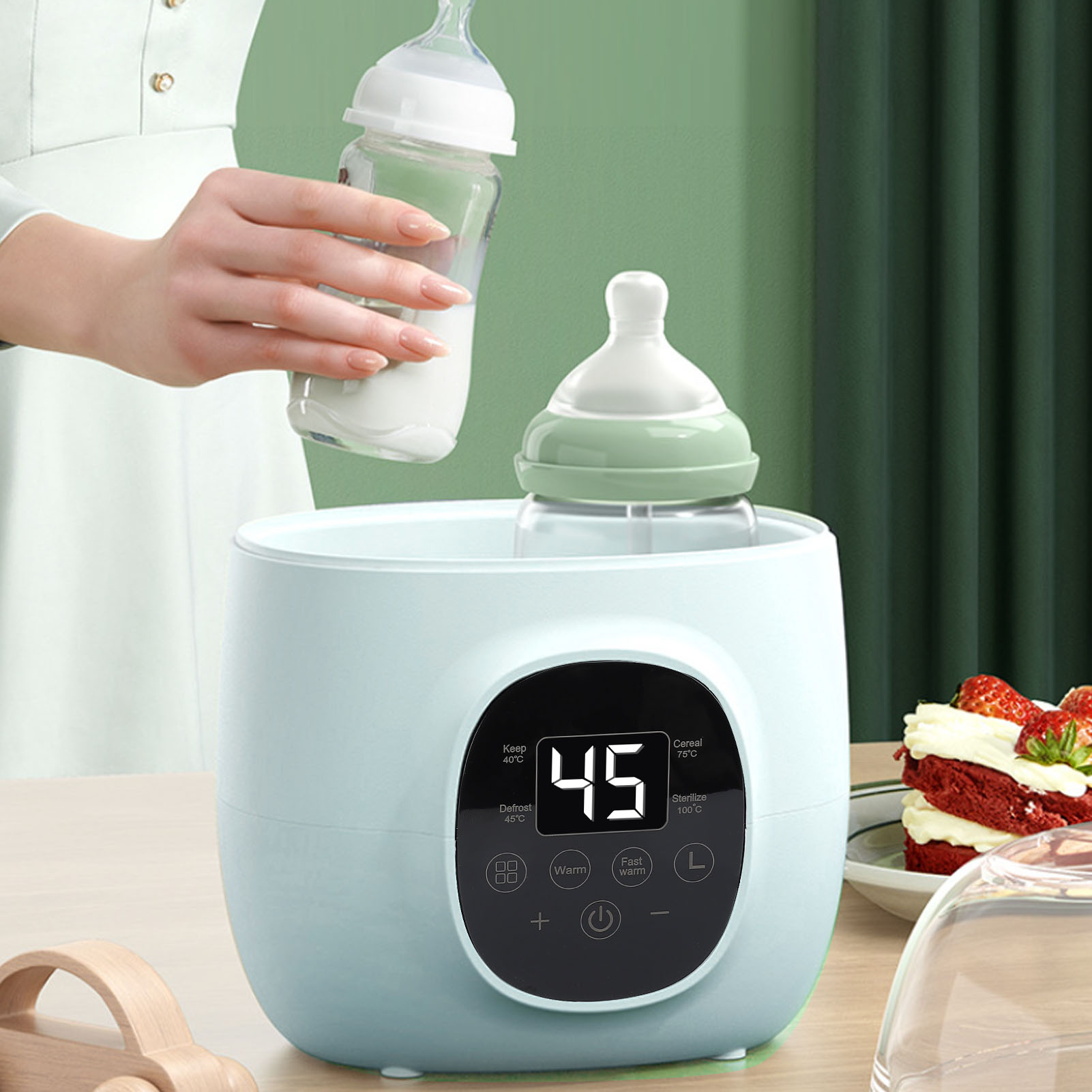 Baby Food Warmer - Biberon Isıtıcı 200 W PP Çok