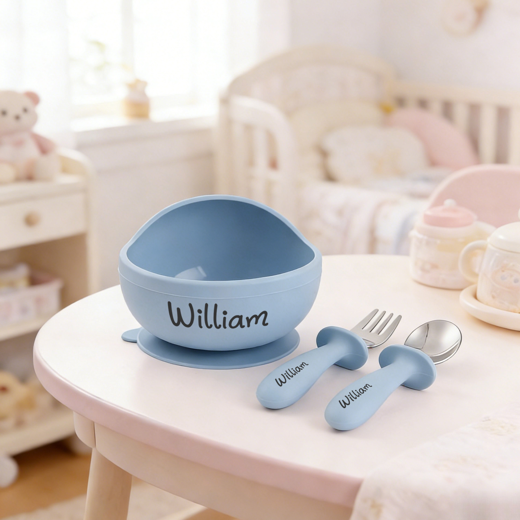 Kişiye Özel Silikon Kase, Pasl - Self Feed Spoon incelemesi ve fiyatı