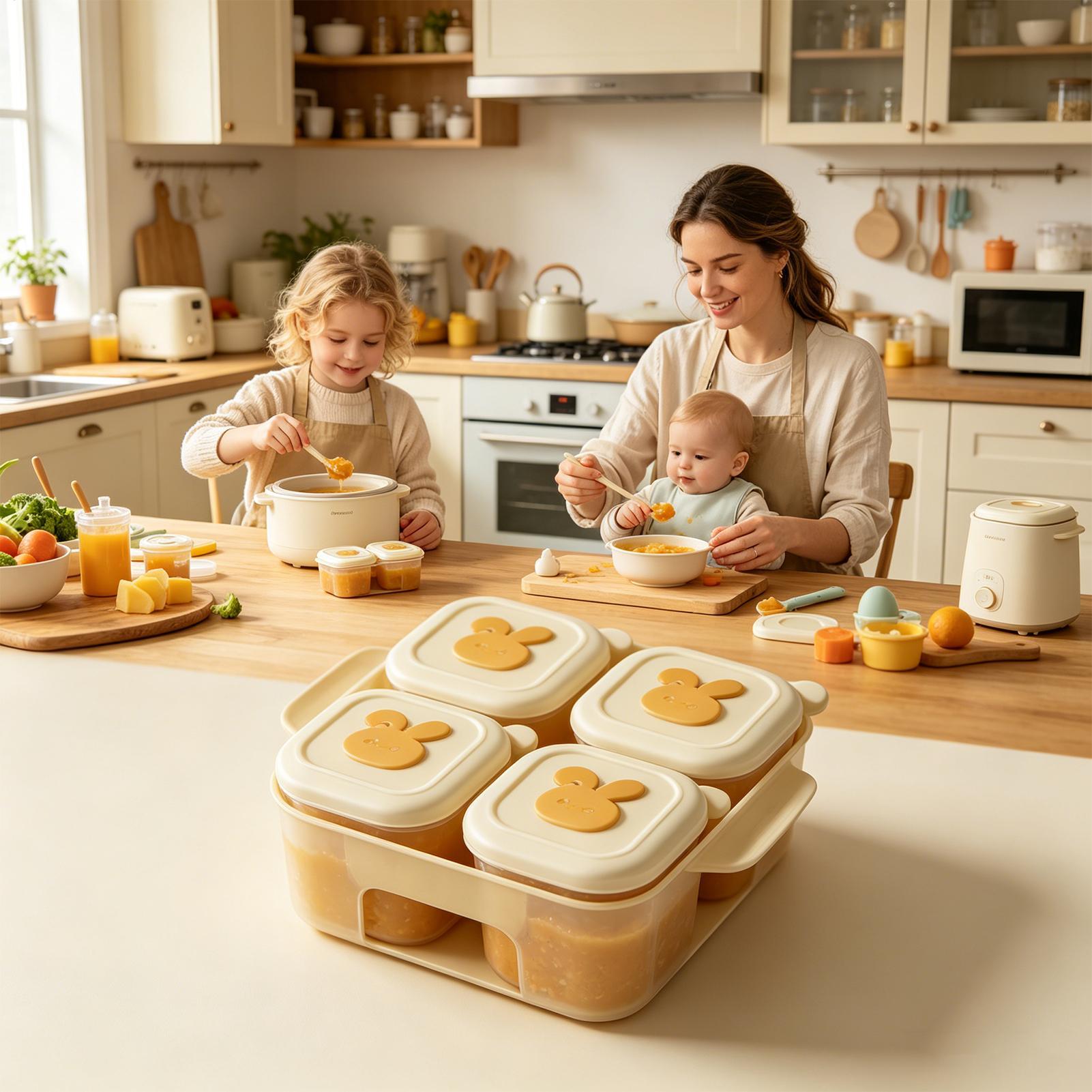 Kapaklı yiyecek dondurucu teps - Freezer Tray Baby incelemesi ve fiyatı