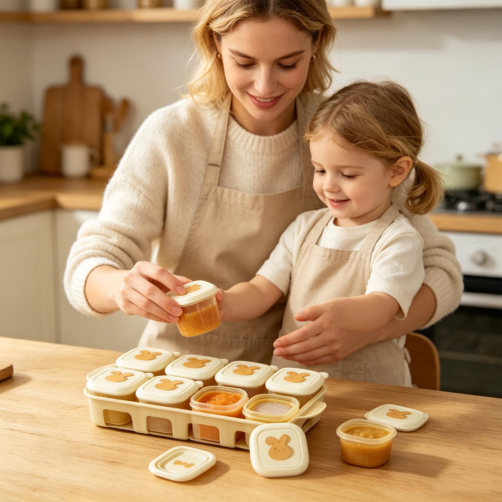 Kapaklı yiyecek dondurucu teps - Freezer Tray Baby incelemesi ve fiyatı