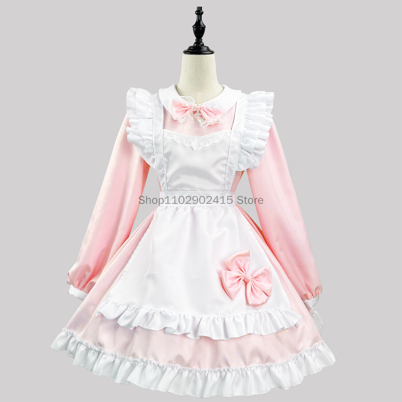 Japon hizmetçi Cosplay sevimli - Bib Long Sleeve incelemesi ve fiyatı