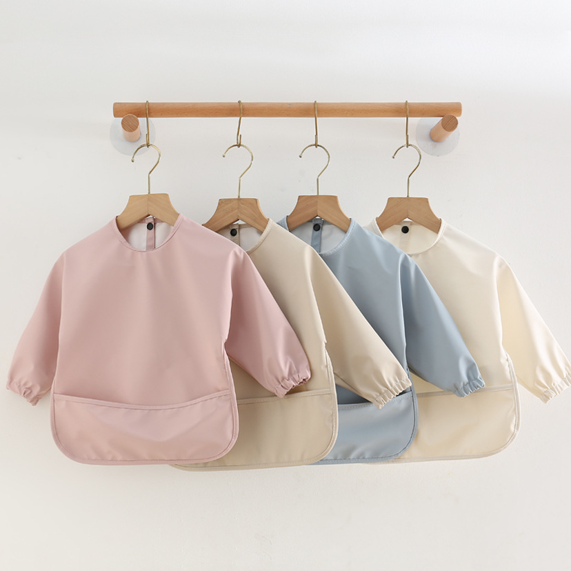 Düz Renk Bebek Besleme Önlükle - Bib Long Sleeve incelemesi ve fiyatı