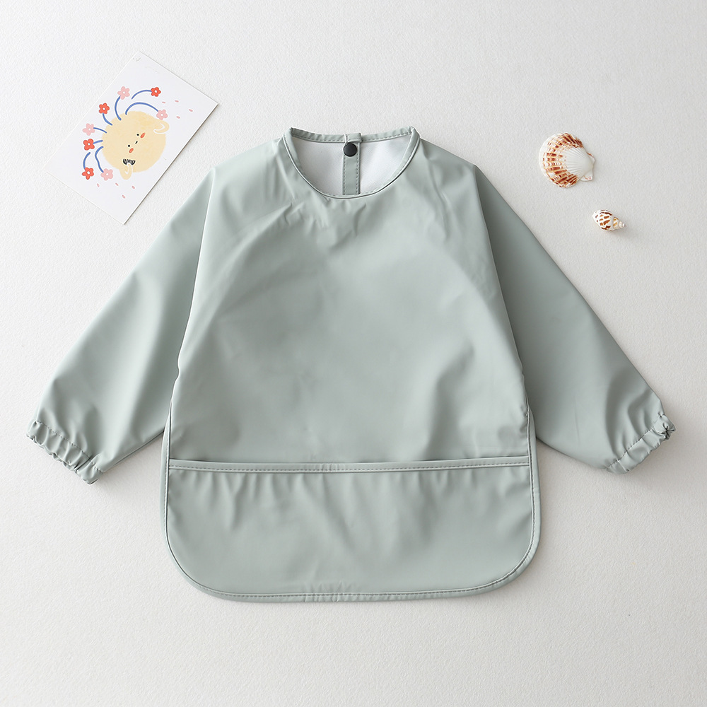 Düz Renk Bebek Besleme Önlükle - Bib Long Sleeve incelemesi ve fiyatı