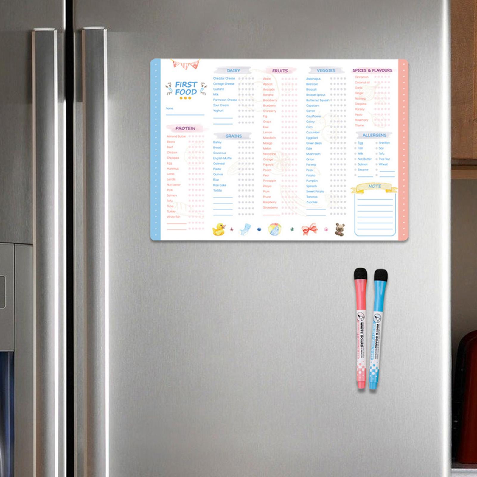 İlk Gıdalar Tablosu Manyetik B - Baby Food Tracker incelemesi ve fiyatı