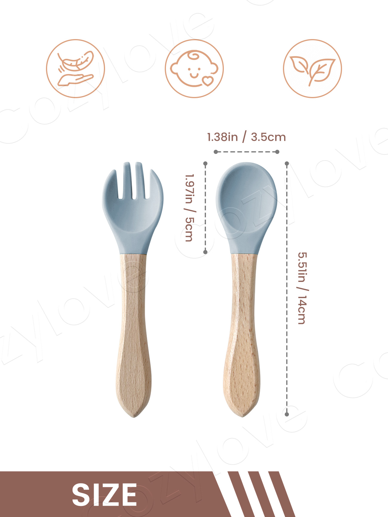Bebek Silikon Çatal Kaşık Seti - Self Feed Spoon incelemesi ve fiyatı