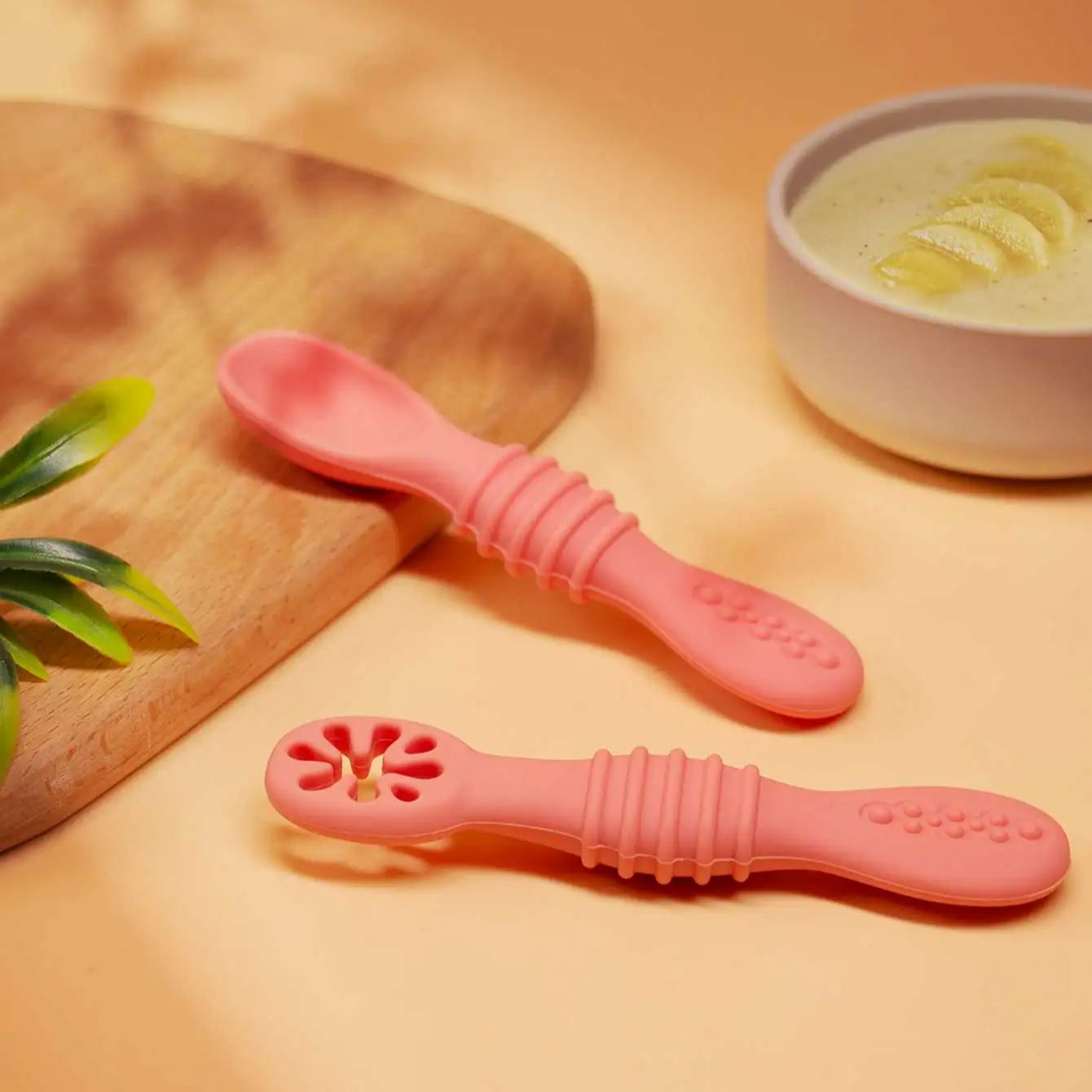 2 adet Bebek Silikon Yapışkan  - Self Feed Spoon incelemesi ve fiyatı
